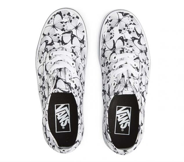 VANS | AUTHENTIC (BUTTERFLY) TRUE | WHITE / BLACK